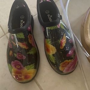 Sloggers Waterproof Rain/Gardening Shoe Womens Sz 7